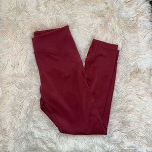 lululemon athletica Burgundy Leggings